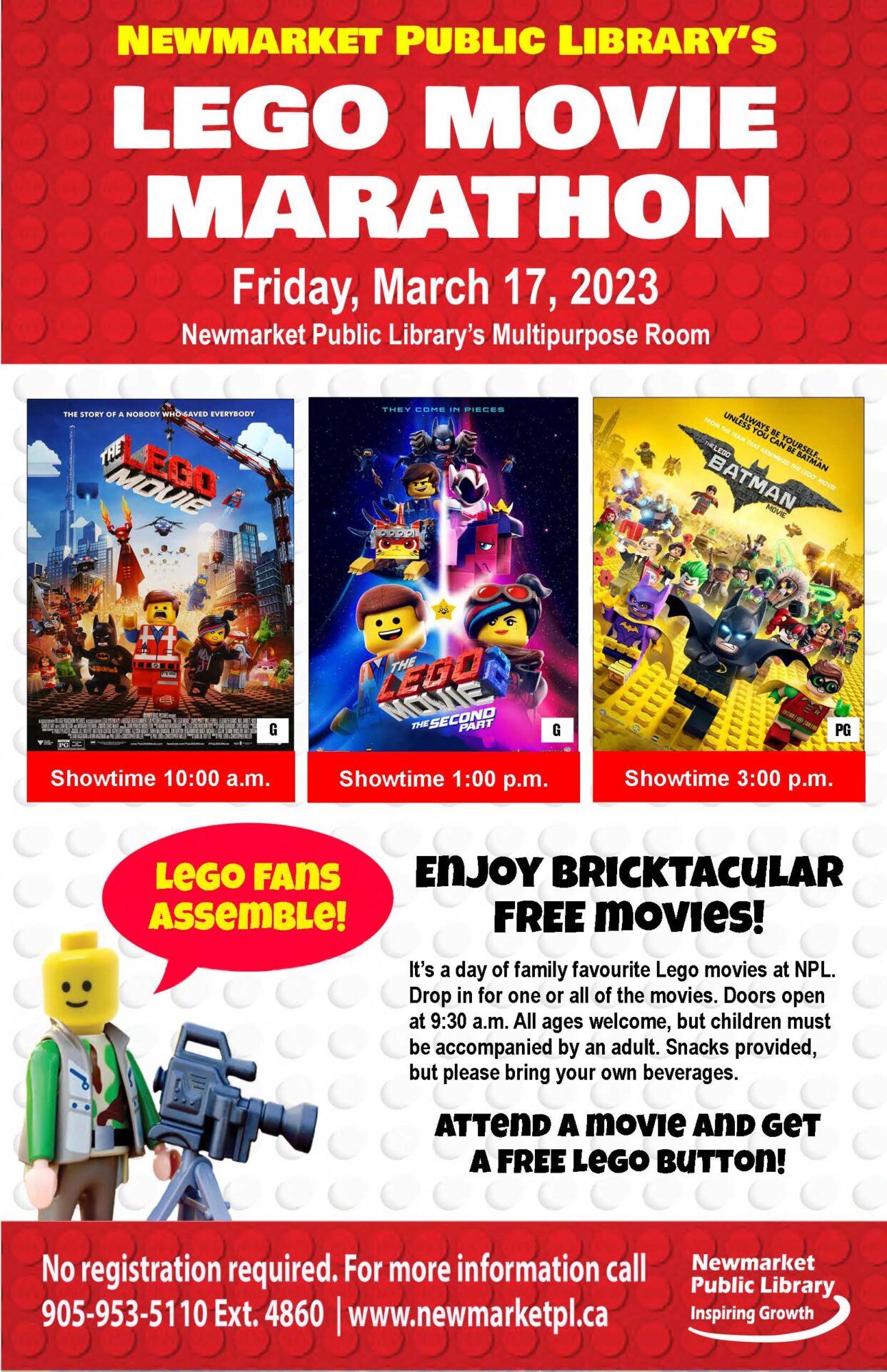 Lego Movie Marathon